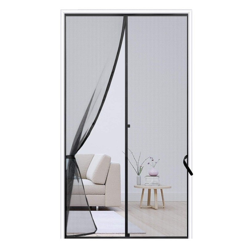 38 x 97 Inch Magnetic Screen Door, Fits Doors Size 36 x 96 Inch, Reinforced P…