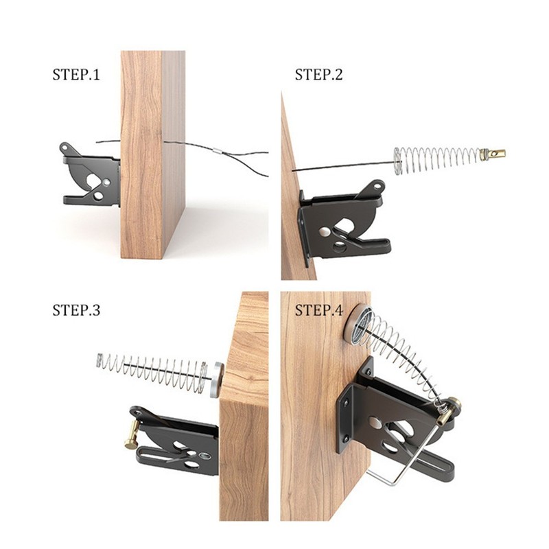 Adjustable Gate Latch Easy Design Includes Complete Components gallery