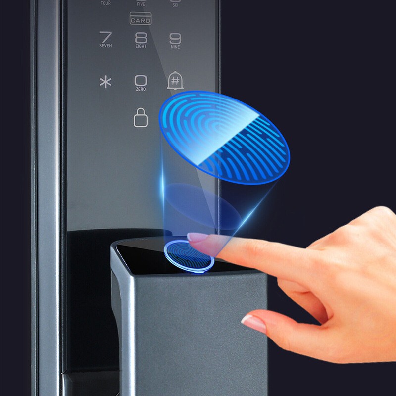 3D Face Recognition Door Lock Keyless Smart Mortise Lock Security Intelligent gallery