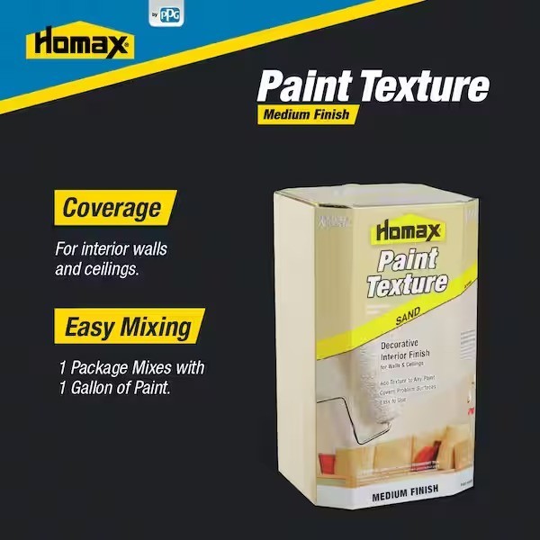 Homax Sand Texture Additive Suitable for internal external use multiple surface gallery