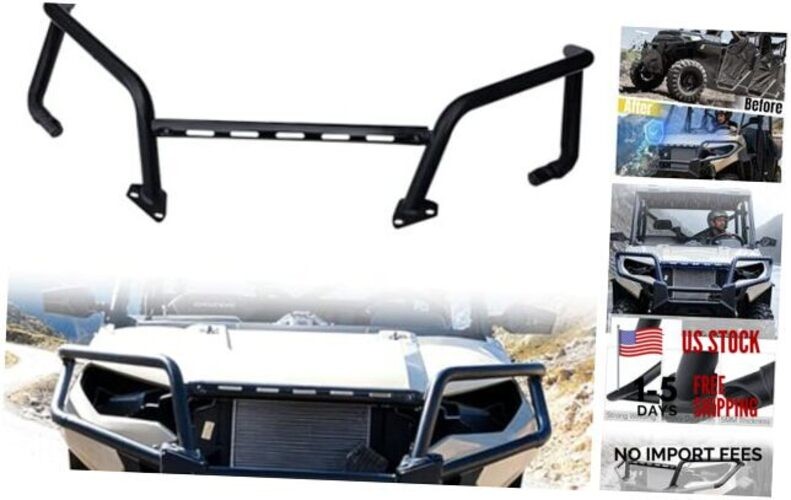 Brush Guard for Polaris Ranger 1000 XP Accessories,Steel Front Bumper