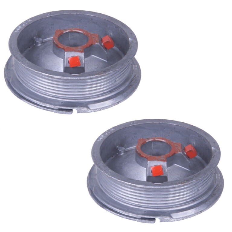 Garage Standard Lift Cable Drum 4″ Diameter 265lbs Rated for 8′ 1″ Door Max