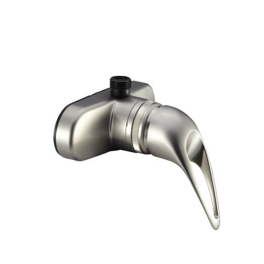 Single Lever RV Shower Faucet Valve Diverter for Brushed Satin Nickel