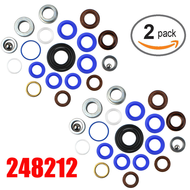 2set 248212 Pump Repair Packing Kit For Airless Paint Sprayer 695 795 1095 3900