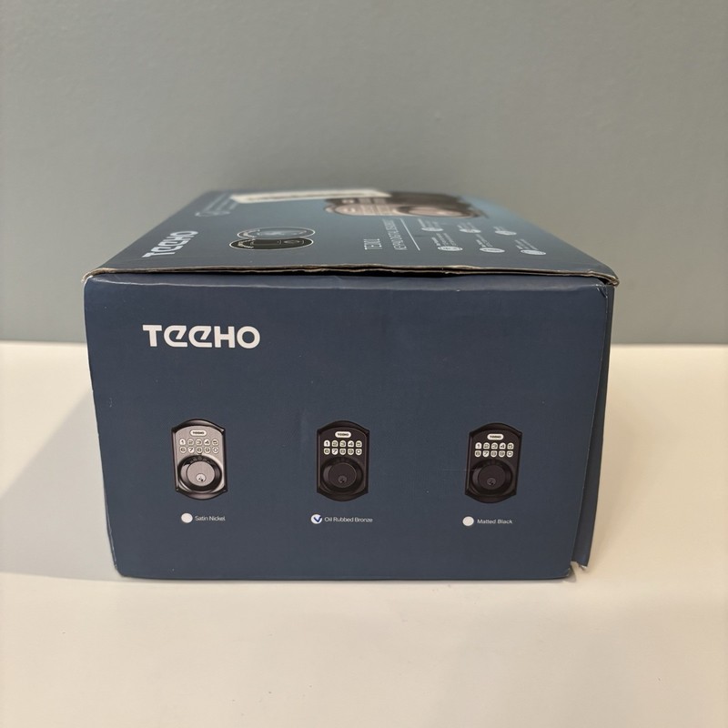 TEEHO Smart Lock, Keyless Entry Deadbolt w/ Keypad, Oil Rubbed Bronze • TE001 gallery