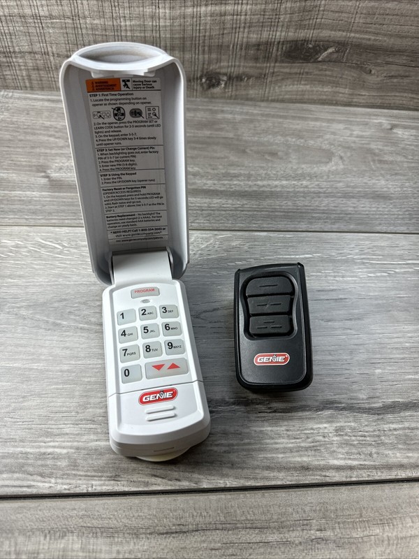 Genie Intellicode Wireless Keyless Keypad Garage Door Openers 37332R