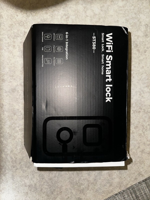 Smart Lock 6-in-1 Integration – App, Pin, Fingerprint, Voice, Fob, Key