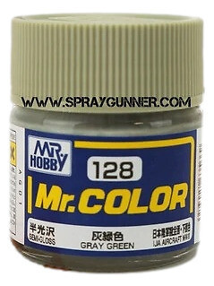 GSI Creos Mr.Color Model Paint: Gray Green (C-128)