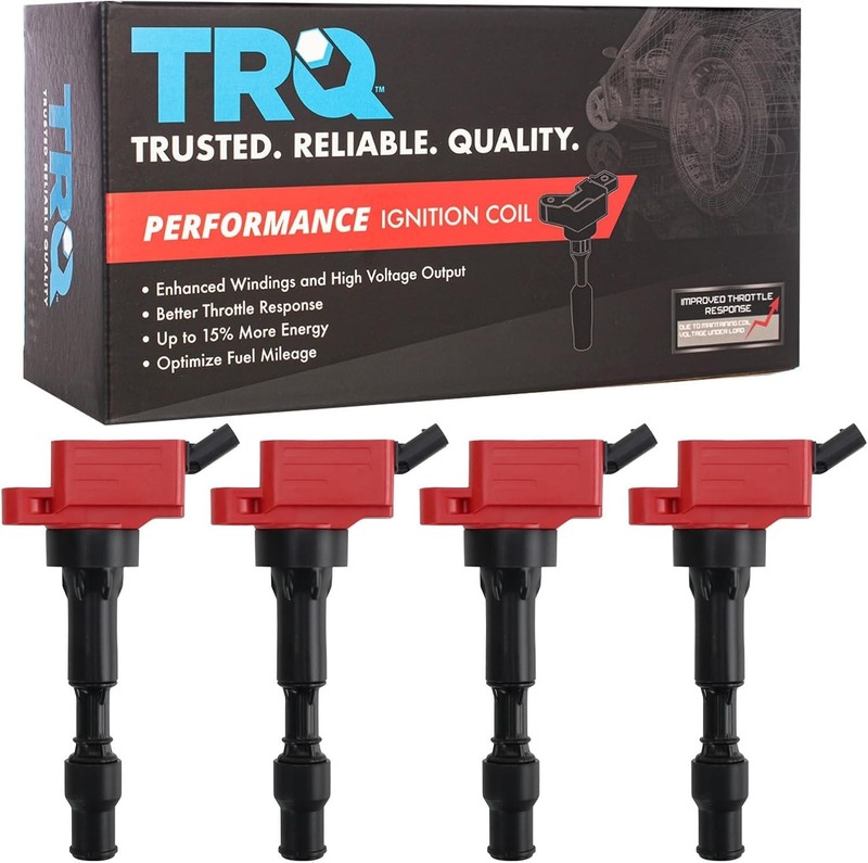 Ignition Coil Set 4 Piece High Temperature Epoxy Compatible with 2012-23 Mazda 3