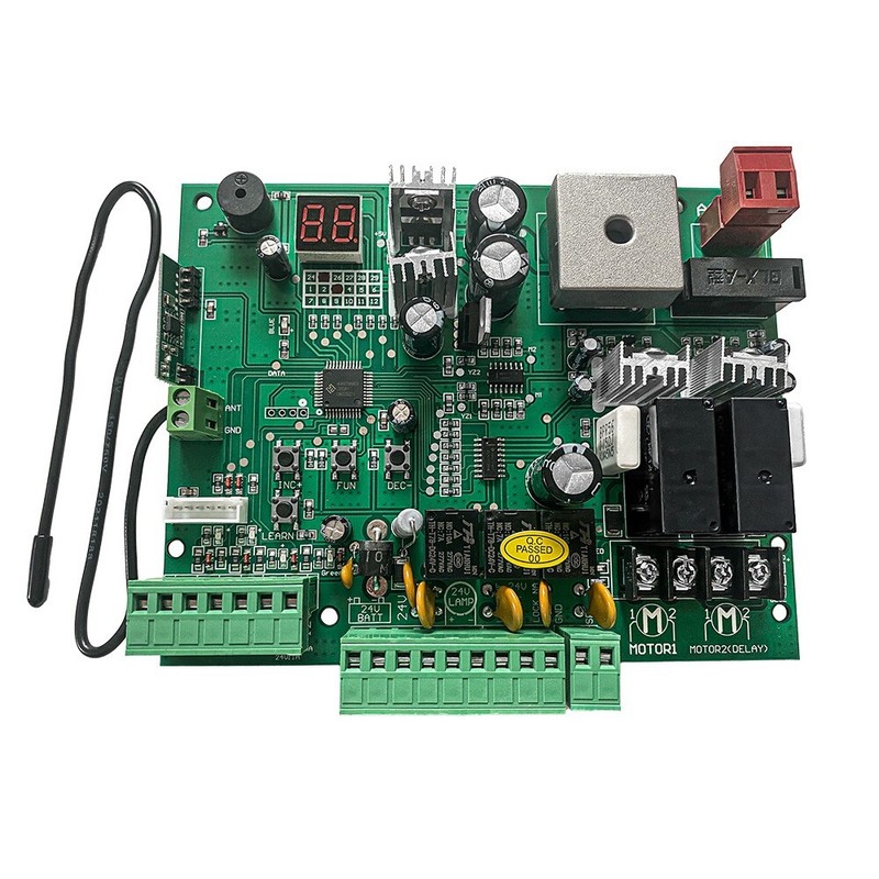 5 Remote Controls Swing Gate Opener Motor Controller Circuit Card Board 24V AC gallery
