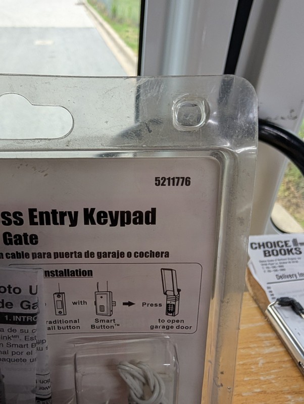 ACE Skylink Wireless Keyless Entry Keypad Garage Door Gate Opener GTR NOS gallery