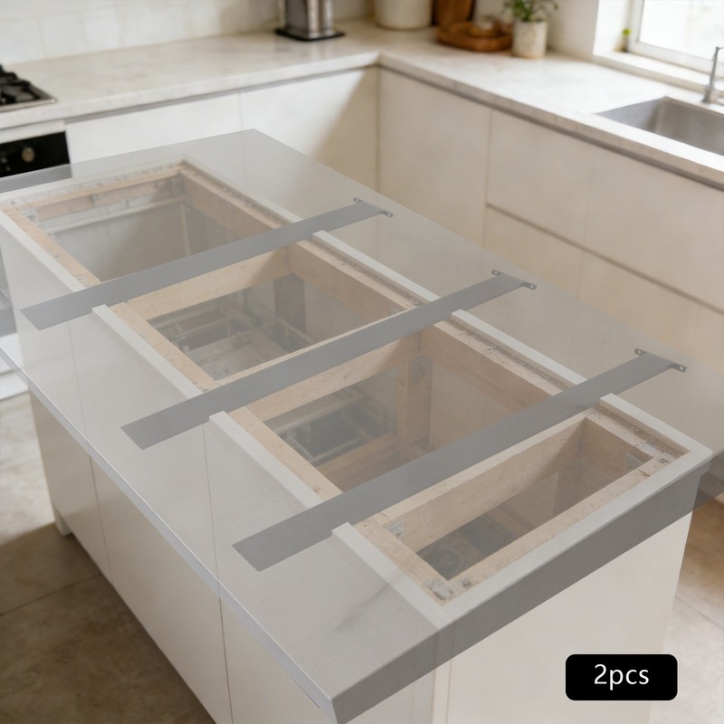 2Pcs Countertop Support Brackets 36in Countertop Support Brackets Island Worktop