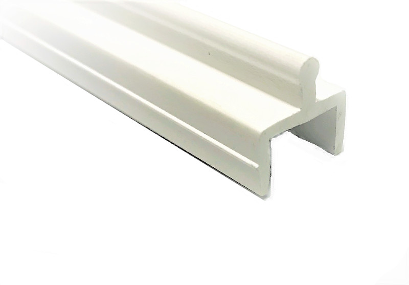 Sliding Screen Track 96″ White Vinyl