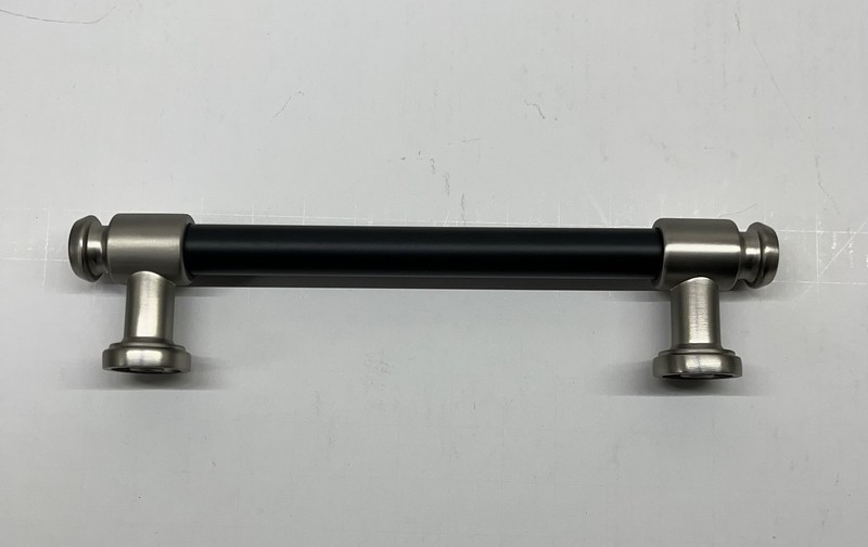 NEW Koofizo Rome Bar 10 Pack 5" Screw Space Brushed Nickel & Matte Black w/screw