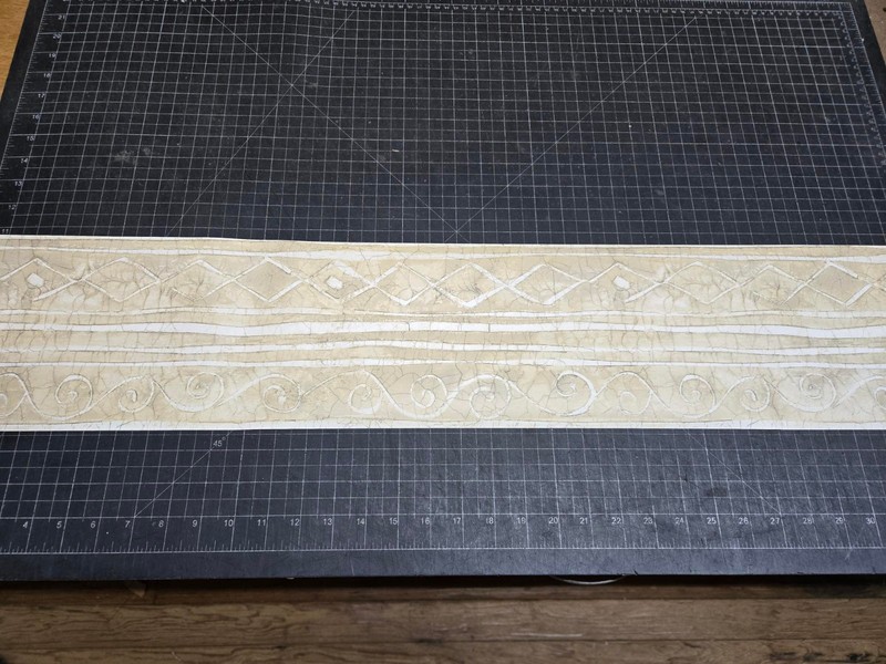Geometric Wallpaper Border Living Room, Dining Room ET207B Seabrook Designs gallery