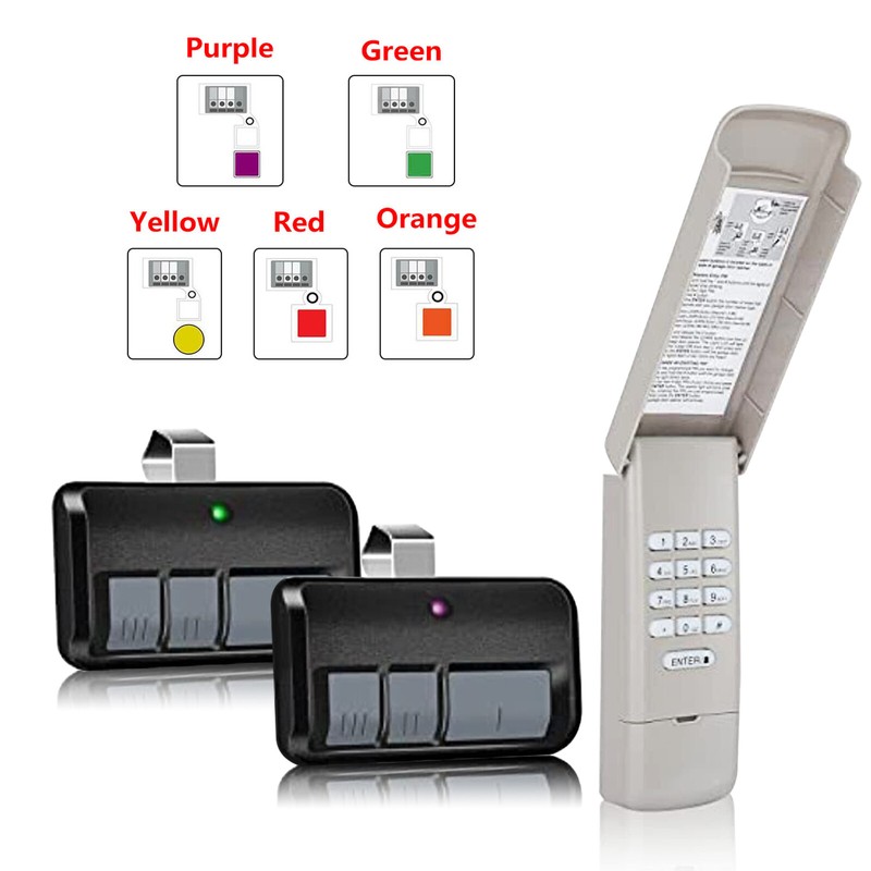 893LM 877LM Opener and Keypad For Liftmaster Garage Door Remote Universal