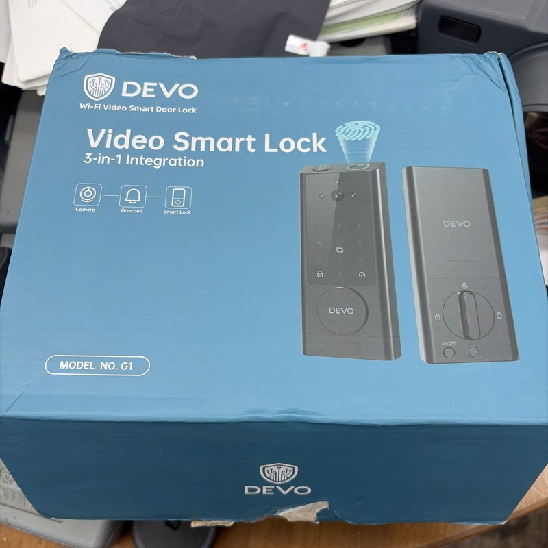 Devo G1 Video Smart Lock With Camera Doorbell
