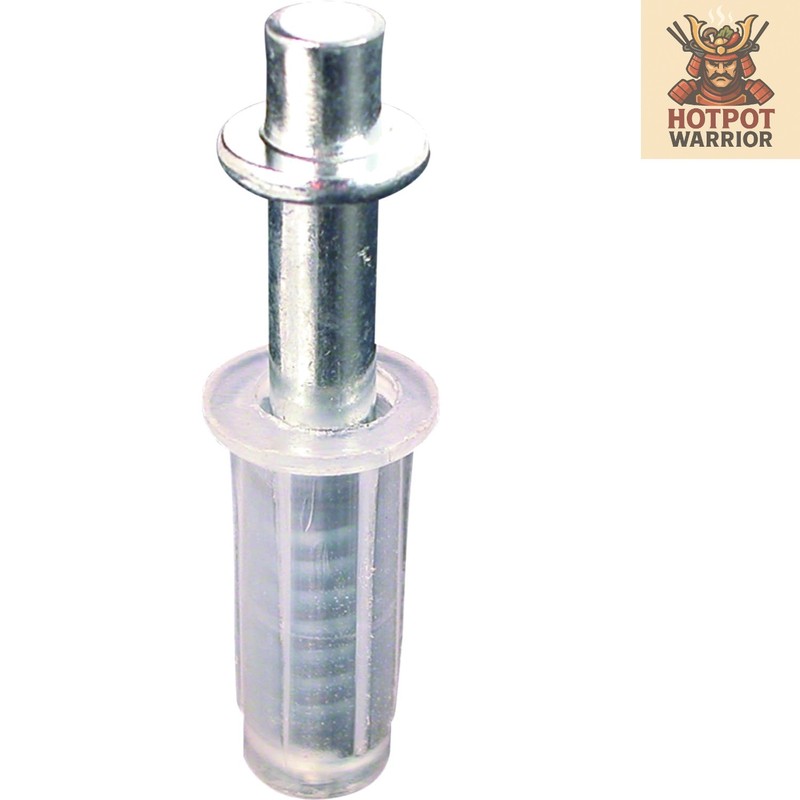 MP6700 3/8 In. Nylon Spring-Loaded Top Pivot Set for Alliance Doors (2 Pack)