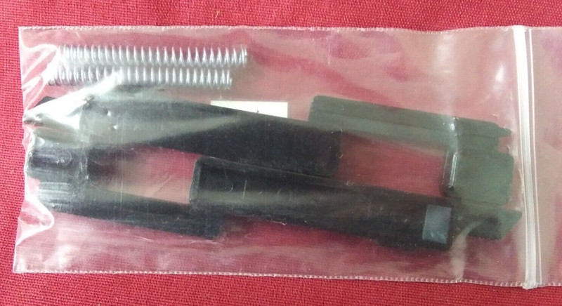 WINDOW SLIDE BOLT LATCH FOR INSIDE STORM WINDOW BOTTOM SASH PLATIC SET OF 2