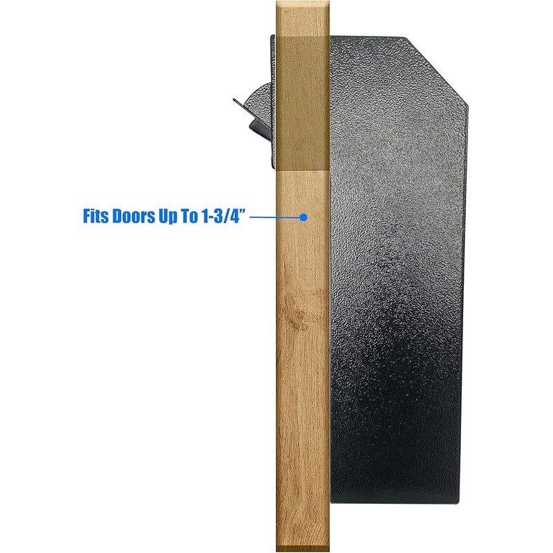 Lockable Door Mounted Mail Drop Box Secure Storage Mail Checks Documents New gallery