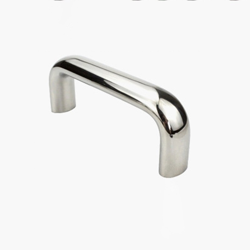 Mirror-Finish Solid Handle: Stainless Steel Industrial-Style for Doors gallery