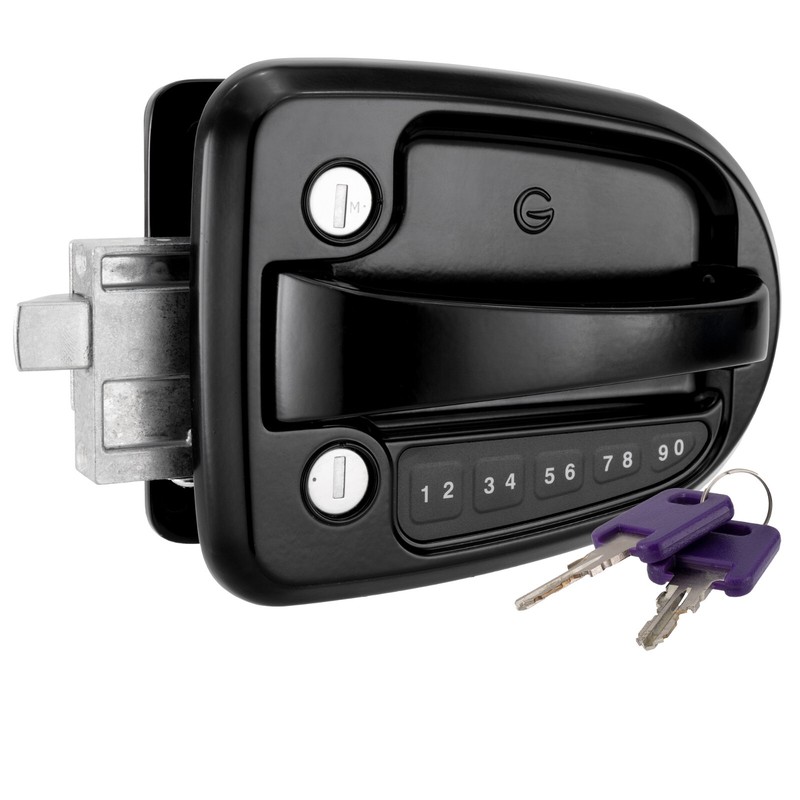 RecPro RV Bluetooth Electronic Entry Door Lock w/ Deadbolt & Integrated Keypad