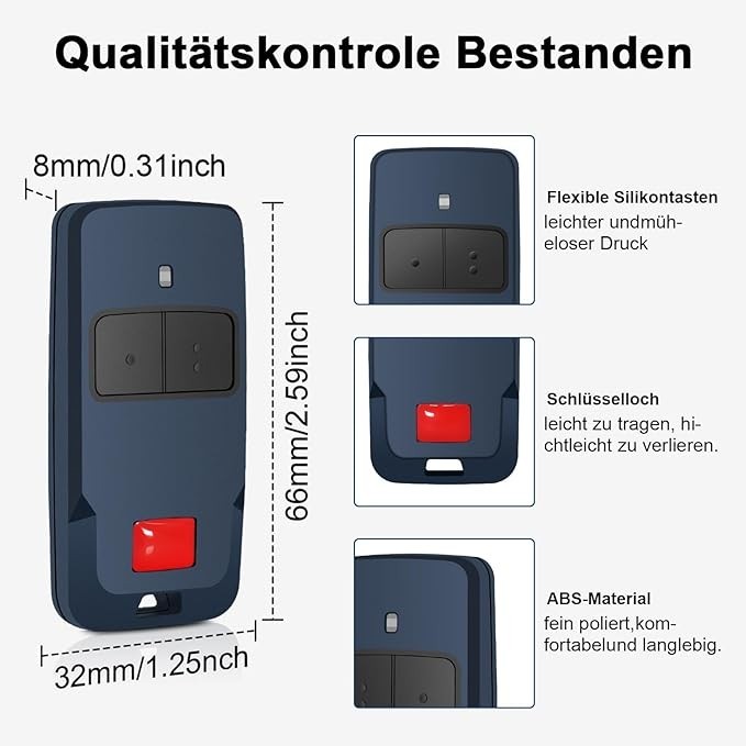 1PC Remote Control for All Rolling Mitto Cool C2/KLEIO B RCA 02 433.92MHz 433MHz gallery