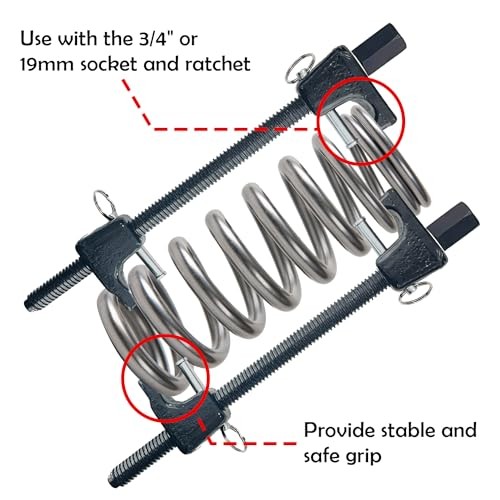 11-1/2" Macpherson Strut Spring Compressor Tool Set - Strut Spring Compressor gallery