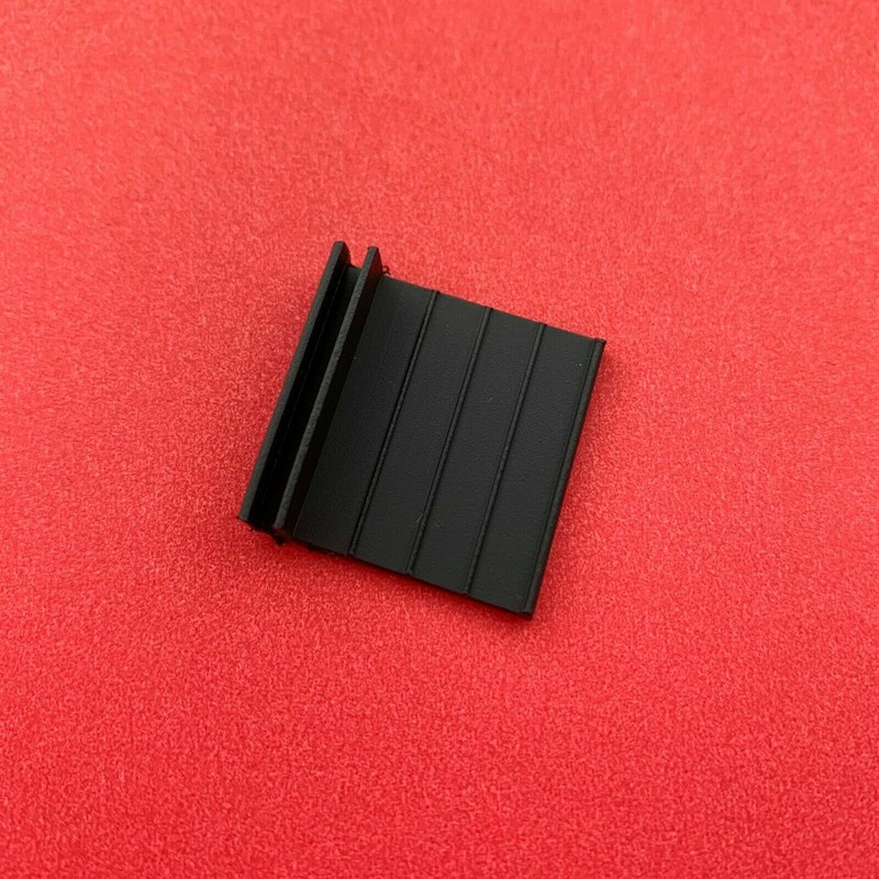 6 Pack - Black Pull Tabs for Window Screens - Hard PVC gallery
