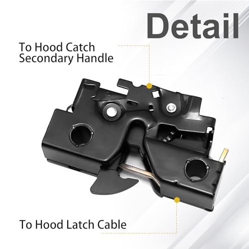Front Lower Engine Hood Latch Lock Catch Car Engine Hood Latch Replacement for gallery