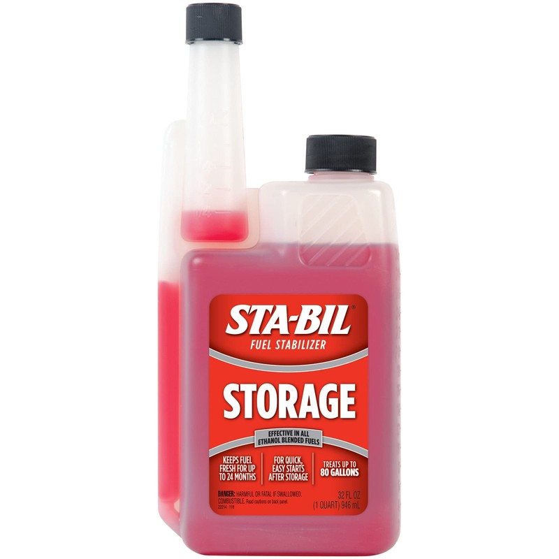 STA-BIL Storage Fuel Stabilizer | Keeps Fresh for 32 Fl. oz., red, Red
