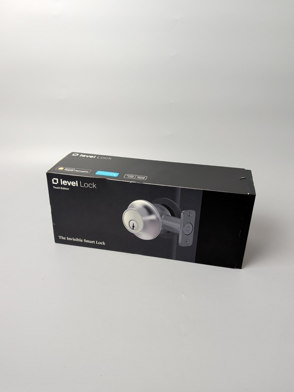 Level Lock Smart Lock – MATTE BLACK – C-L14U Model B4 Touch Edition – Brand New