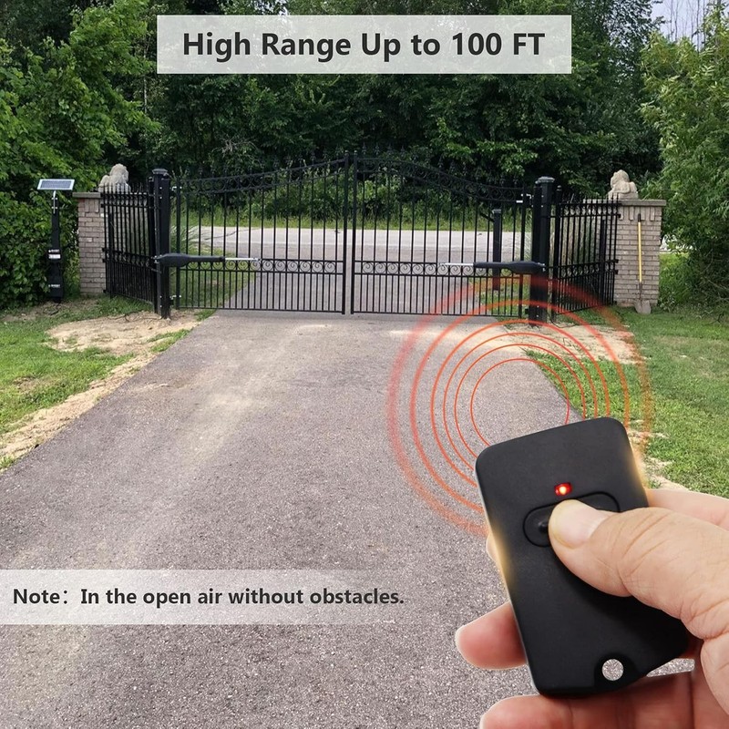 Long-Range Gate Clicker Remote Set for Mighty Mule & GTO - Set of 3, Easy Setup gallery