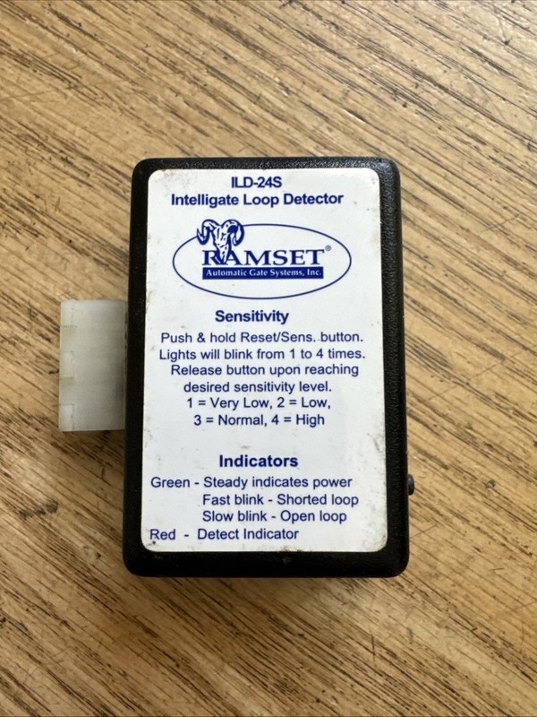 Ramset Gate Opener Safety Loop Detector ILD-24S Plug-in Loop Detector