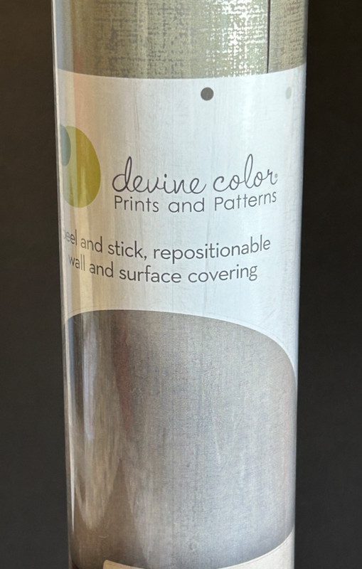 Devine Color By Valspar Peel & Stick Wall Covering Weave Mirage & Silver WE209 gallery