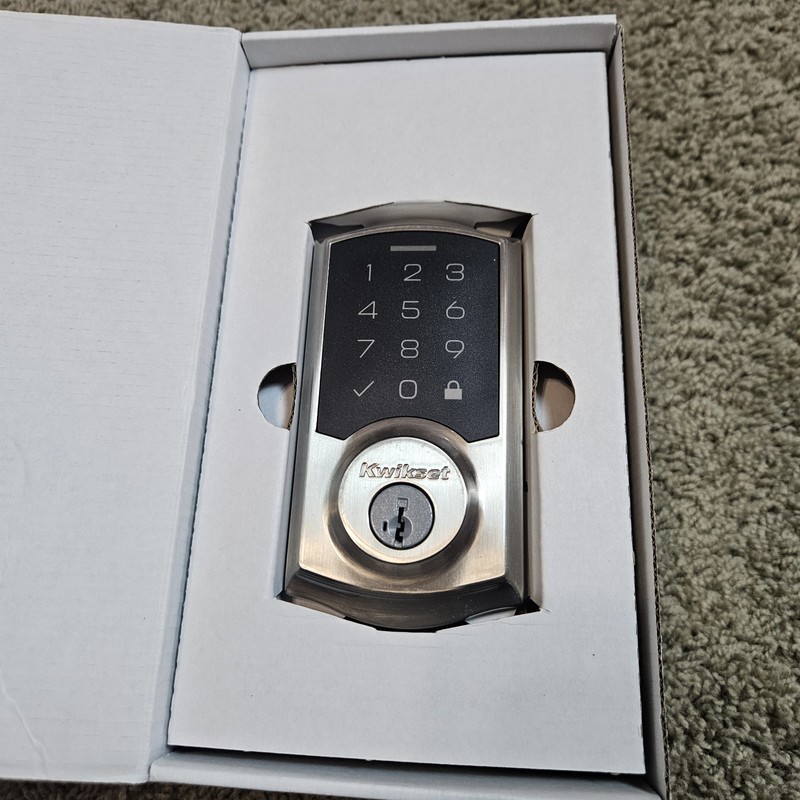 Kwikset SMARTCODE 270 Touchpad Electronic Lock - Satin Nickel gallery
