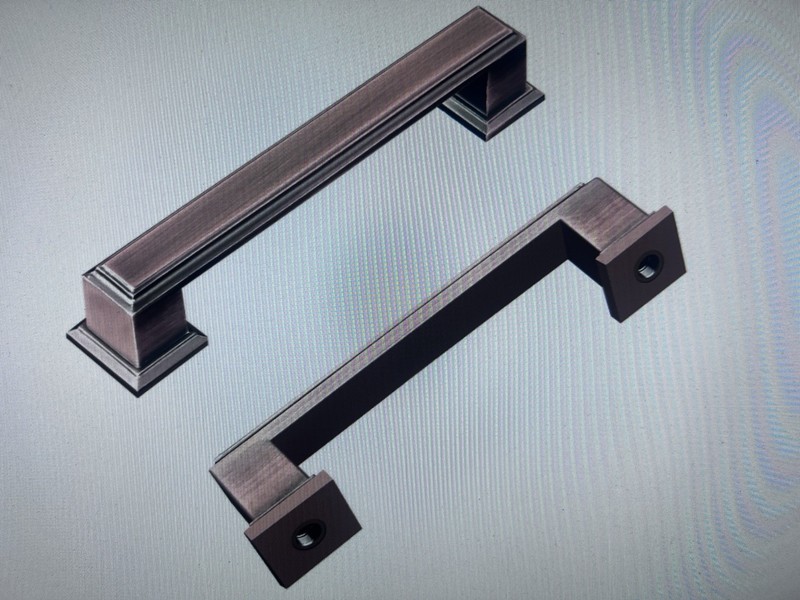 3-3/4 Inch Brushed Antique Copper Kitchen Hardware Cabinet Pulls Handles Knob... gallery