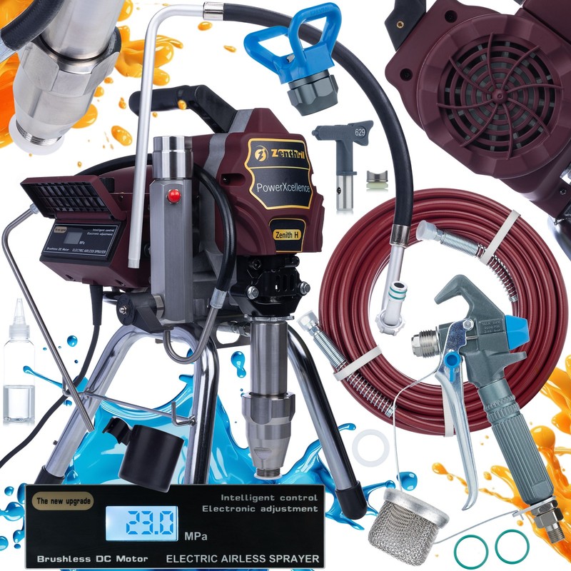 Zenith H Airless Pump – Brushless | 20MPa 4.5L/min | Indoor