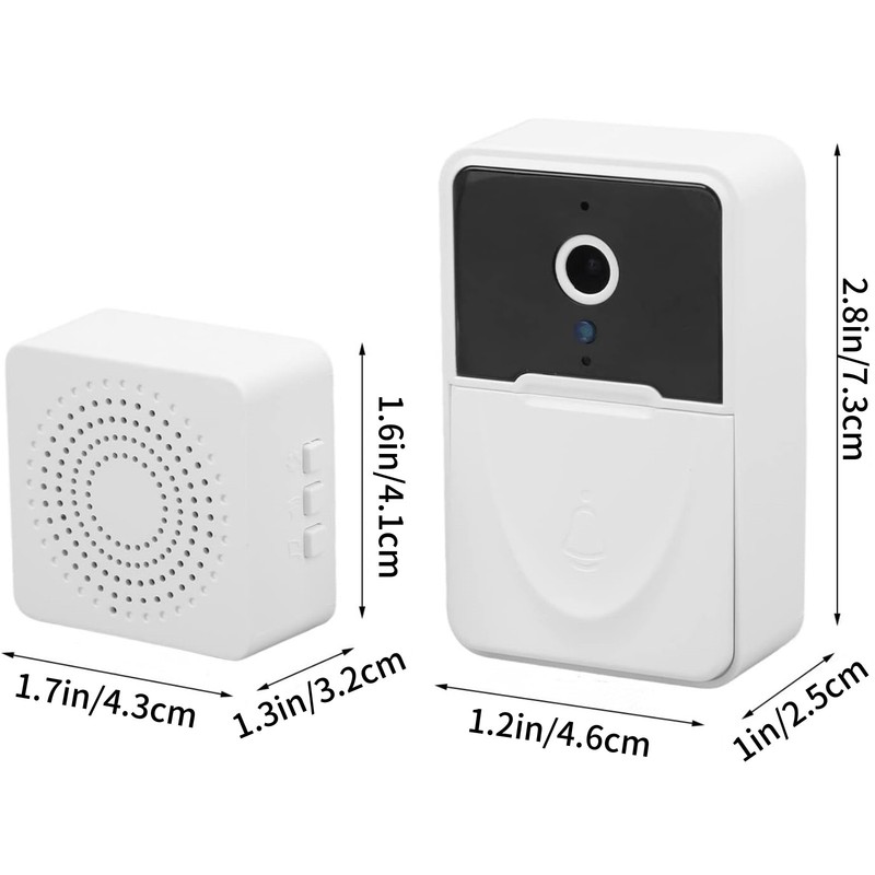 Wireless Video Doorbell WiFi Intercom Camera With Night Vision HD Lens System gallery