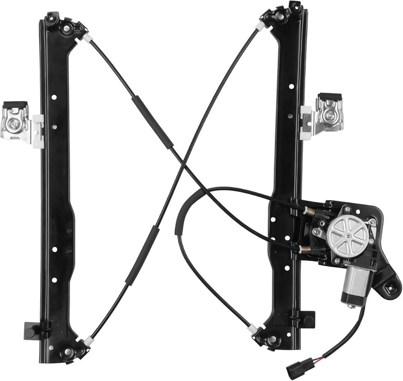 Rear Driver Side Window Regulator with Motor Compatible with 2000-2007 Chevy