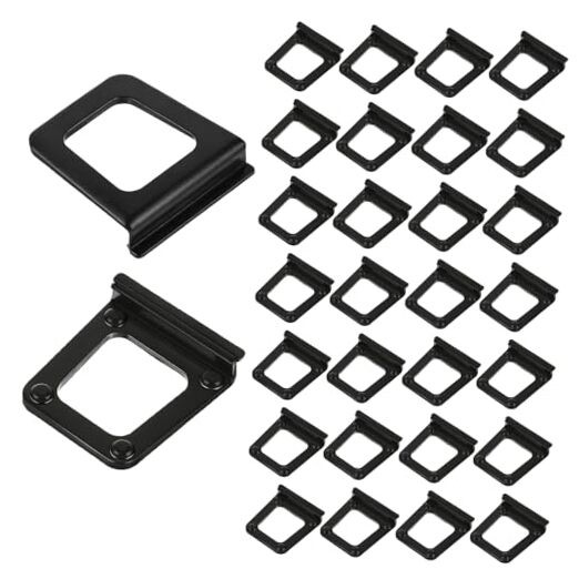 30 PCE Plastic Window Screen Pull Tabs, Universal Spline Channel Pull Lift Tab gallery