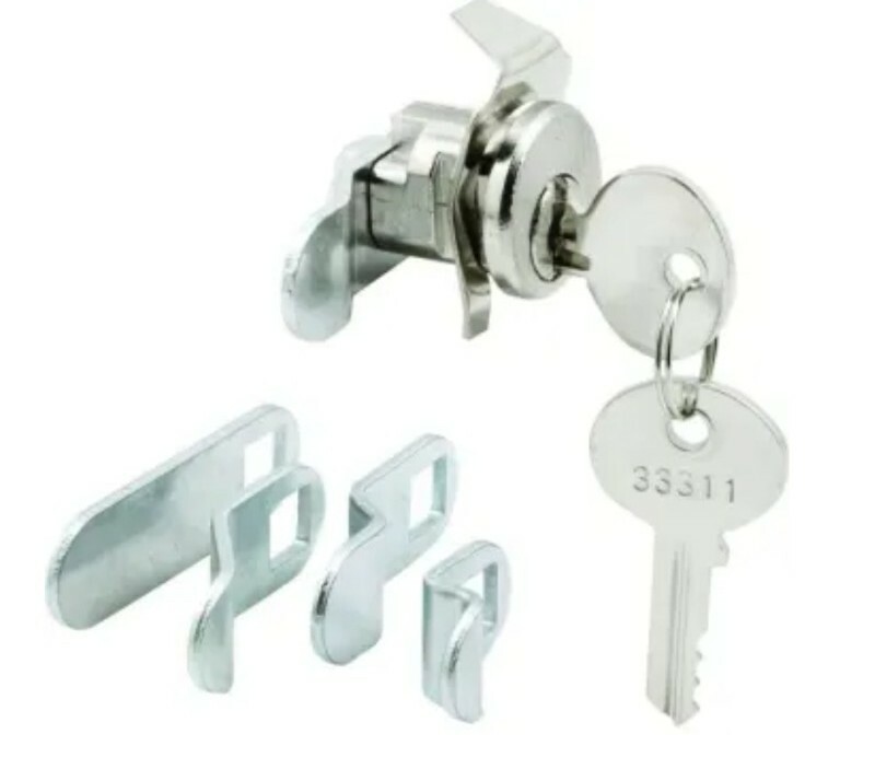 NEW Universal Mailbox Mail Box Lock, 5 Cam, Clip On Cylinder 925197 S4946