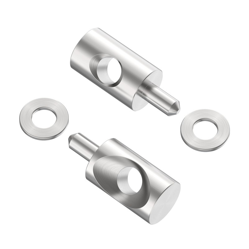 Shower Door Nylon Pivot Bushing 2 Pack Stainless Steel Kit Framed Replacement