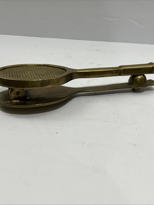 dav Windcurrent Collection Tennis Racket Solid Brass Door Knocker 8 3/4” gallery