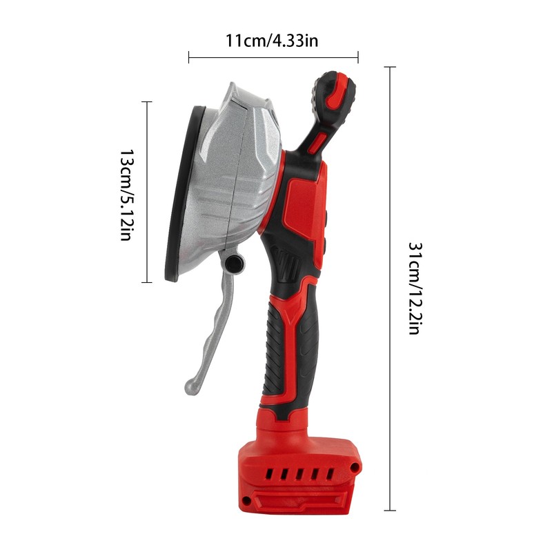 Cordless Tile Vibration Leveling Machine Wall Floor Tiles Pave Motor W/ Display gallery
