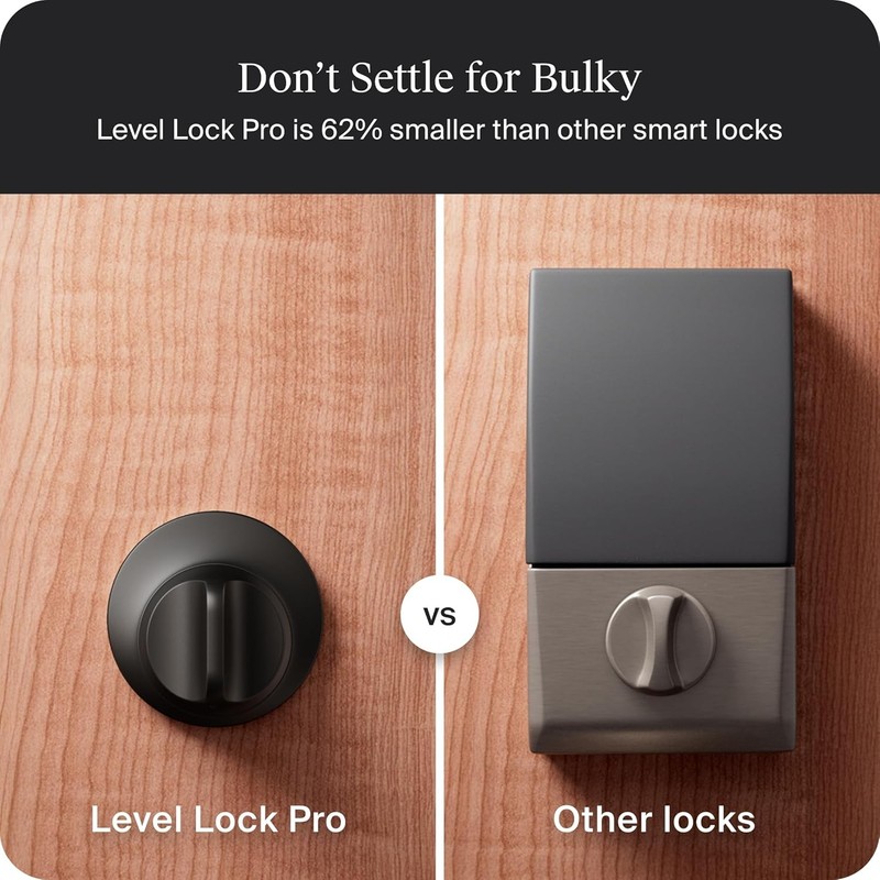 Level Lock Pro Smart Lock Matter Over Thread Apple Home Key gallery