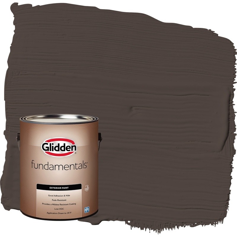 Low VOC Exterior Paint Mildew Resistant Fast Drying Good Adhesion 400 sq ft New
