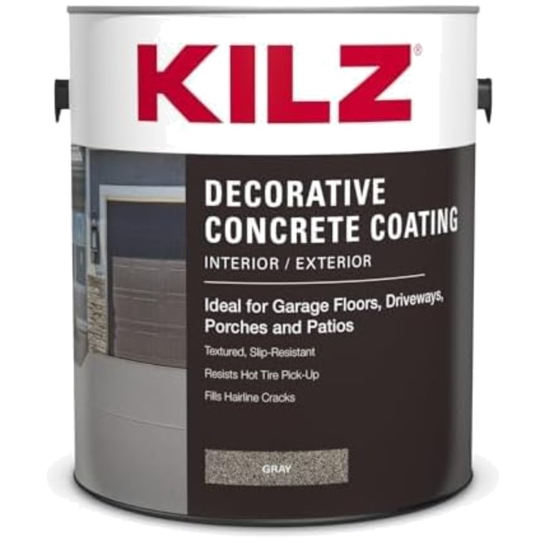 Interior/Exterior Concrete Paint, Slip-Resistant