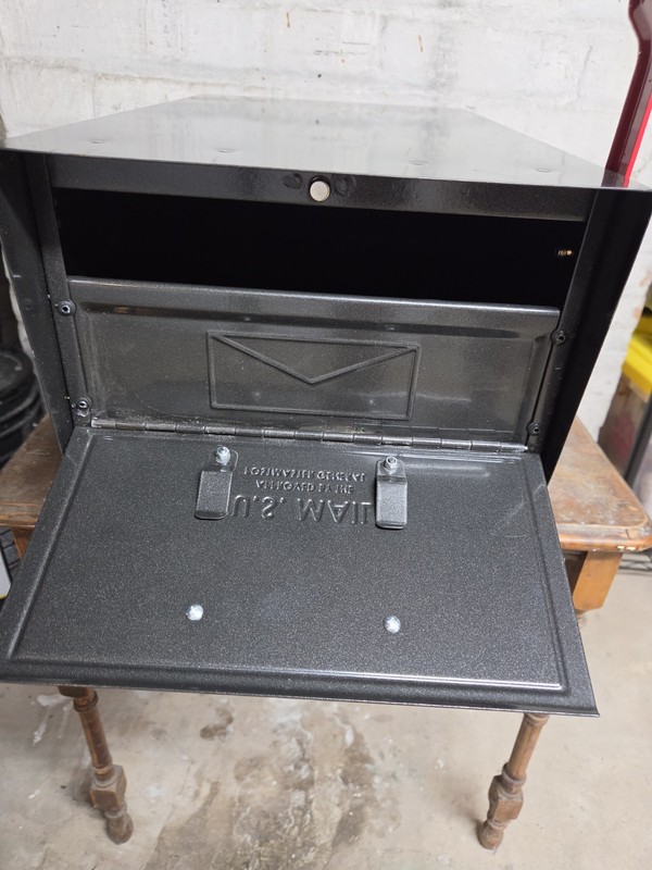 Architectural Mailboxes 6400 Oasis Classic Locking Post Mount Parcel Mailbox gallery