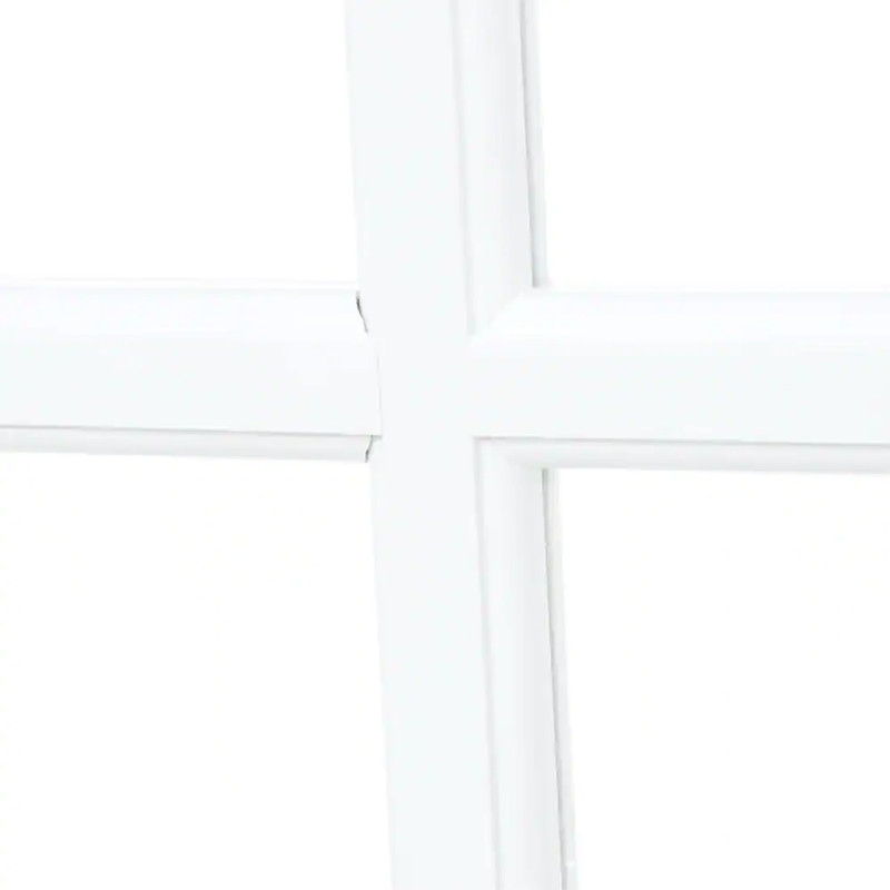 Vinyl Window With Colonial Grid Utility Fixed Garage Shed 22x41.25 Inch No Lock gallery